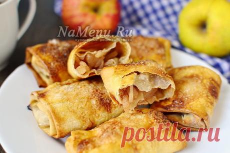 Пирожки с яблоками из теста фило в духовке - Домашняя выпечка - медиаплатформа МирТесен