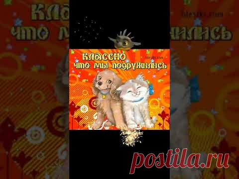 Моим друзьям !  НАСТРОЕНИЯ ОТЛИЧНОГО И ВЕЗЕНИЯ БЕЗГРАНИЧНОГО ! Так классно, что мы полружились !!! ❤
