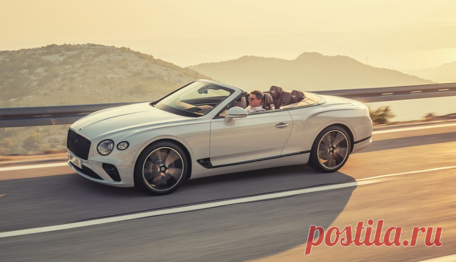 Bentley Continental GT Convertible 2019 – новое поколение кабриолета Бентли Континенталь ГТ - цена, фото, технические характеристики, авто новинки 2018-2019 года