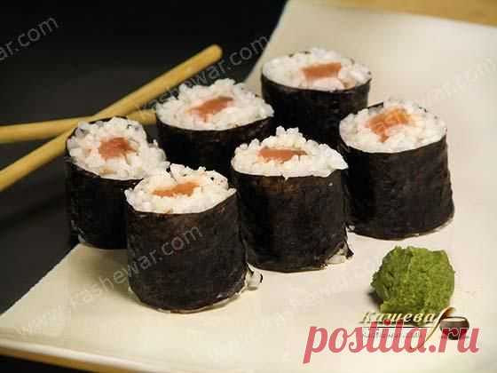 Роллы Сяке-маке.