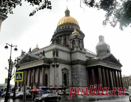 ИСААКИЕВСКИЙ СОБОР И ХРАМ СПАС-НА-КРОВИ В САНКТ-ПЕТЕРБУРГЕ СНАРУЖИ