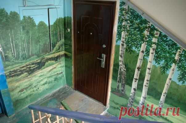 Расписные подъезды