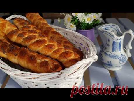 Творожные косички. Выпечка которая покорит всех! Сладкие булочки то что вам нужно к чаю!