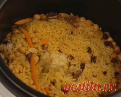 Плов с бараниной в мультиварке