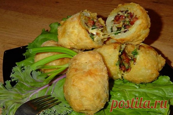 Картофель с начинкой