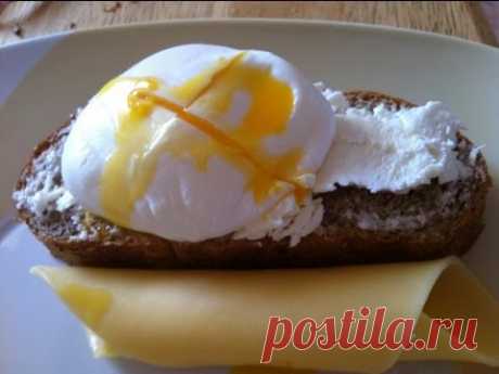 Как сделать ЯЙЦА-ПАШОТ на ЗАВТРАК яйцо пашот Poached eggs  РЕЦЕПТ #6