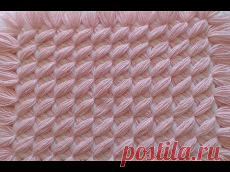 How to make a pom pom blanket - Criss Cross blanket - single sided non pom pom blanket