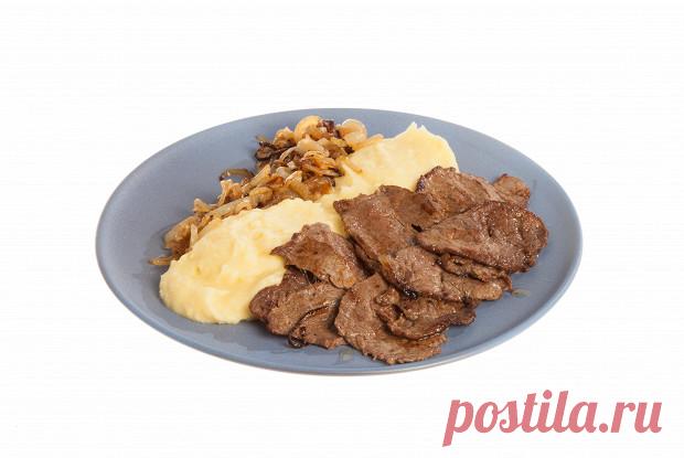 Картофельное пюре с мясом и жареным луком, пошаговый рецепт с фотографиями – основные блюда. «Еда»