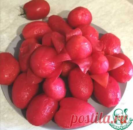 Вяленые помидоры без кожицы – кулинарный рецепт