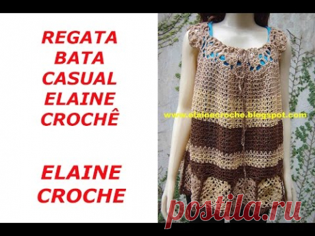 REGATA BATA CASUAL ELAINE CROCHÊ