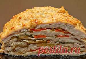 Слоеная курица - Как я приготовила