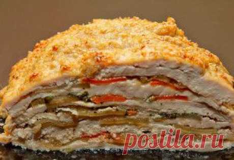 Слоеная курица - Как я приготовила