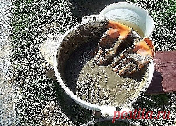 Тротуарная плитка своими руками