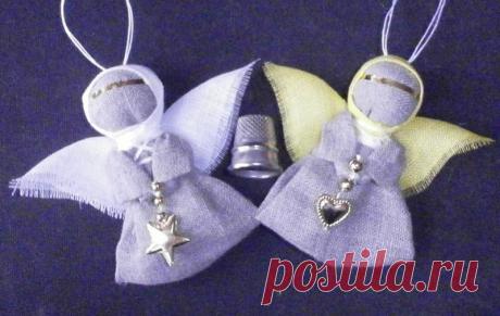 Рождественский Ангелок.Вариант. Мастер-класс Зинаиды Лётиной. Полоцк. Беларусь.