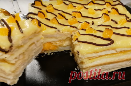 Рецепт: Новогодний торт за 15 минут | Tasty Food | Яндекс Дзен