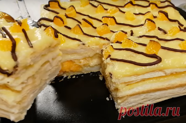 Рецепт: Новогодний торт за 15 минут | Tasty Food | Яндекс Дзен