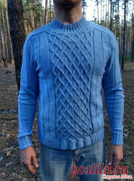 Свитер для мужа - Вязание - Страна Мам
