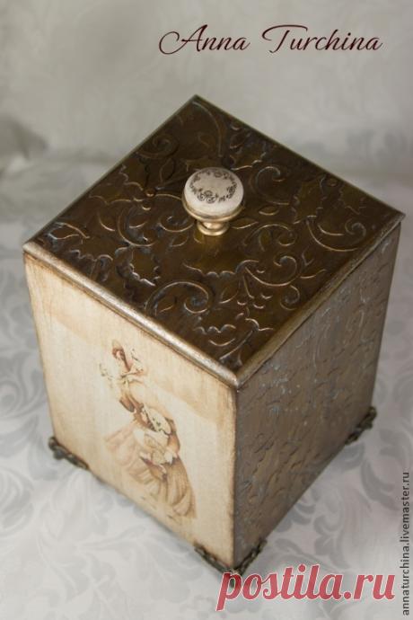 Мастер-класс "Рождественский короб" - Ярмарка Мастеров - ручная работа, handmade