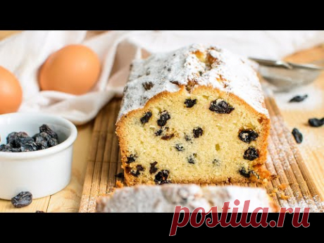 Это просто ЧУДО! Любимый Кекс СТОЛИЧНЫЙ с Изюмом. Рецепт по ГОСТу