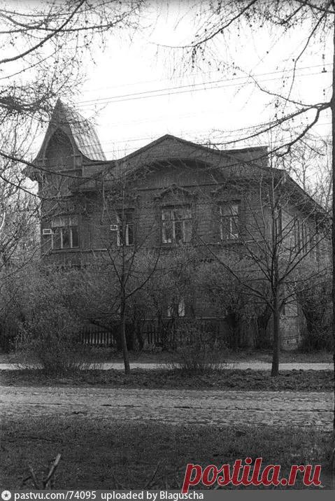 Деревянный дом на Оленьем Валу Старые карты Москвы - Деревянный дом на Оленьем Валу