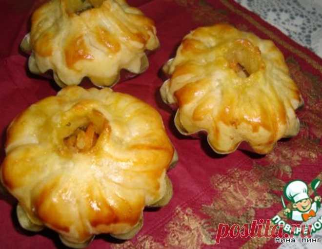 Слойки с курицей 