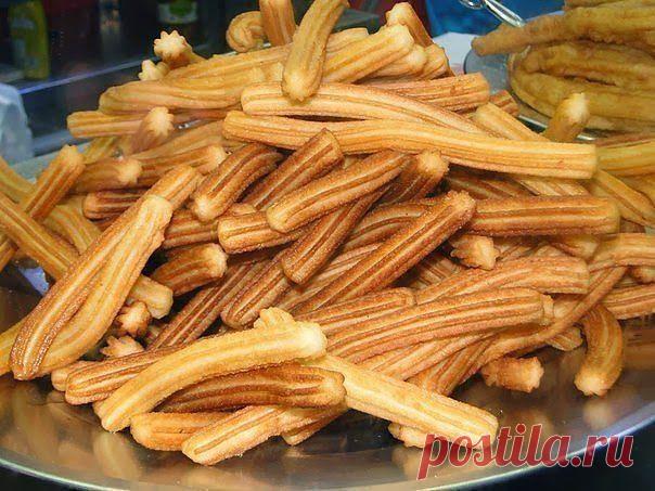 Испанские пончики Чуррос. - 15 Июня 2015 - Рецептики