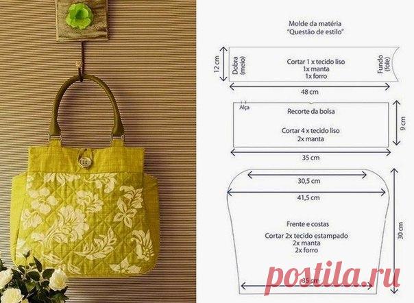 Сумки. выкройки. — Сделай сам, идеи для творчества - DIY Ideas