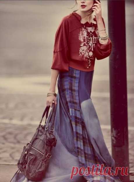 Boho-не-Boho или интересные схемы кроя