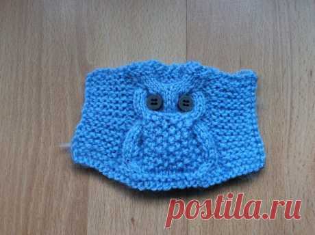 Modelul " Bufnita" pentru incepatori. Узор "Сова" (Knitting. Pattern "Owl") step by step Partenerul meu Youtube https://join.air.io/aliona_bordian Kniting pattern owl We cast on 34 stiches ; Row 1-2 Knit all ; Row 3- 1 slip stich, 6 k, 1p, 18 k, 1...