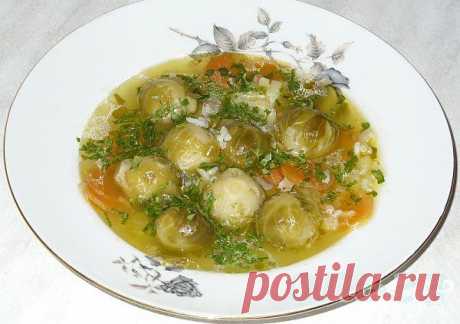 Суп с брюссельской капустой - кулинарный рецепт на Повар.ру