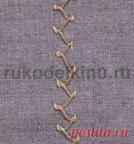 Техника вышивки. Несколько интересных стежков. Мастер-класс.