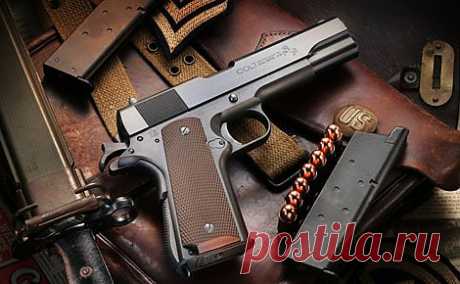 Кольт М 1911А1: легендарный пистолет-долгожитель с убойным калибром