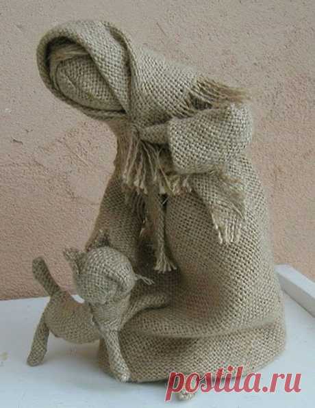 Мешковина. Куклы и игрушки - Ярмарка Мастеров - ручная работа, handmade