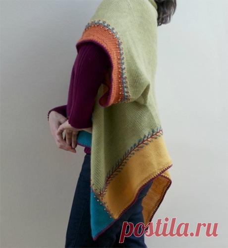 Вязаный комплект «Кошечка-кокетка». Шапочка и шарфик. Описание