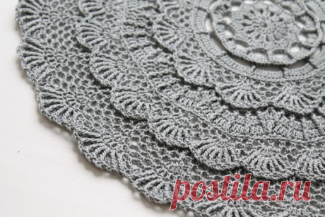 Описание вязания и схемы салфеток крючком - Crochet - Modnoe Vyazanie