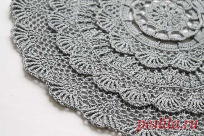 Описание вязания и схемы салфеток крючком - Crochet - Modnoe Vyazanie