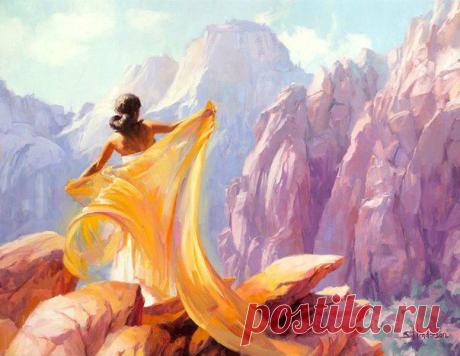 Современный американский художник / Удивительное искусство