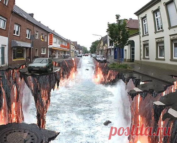 Самые впечатляющие 3D-рисунки