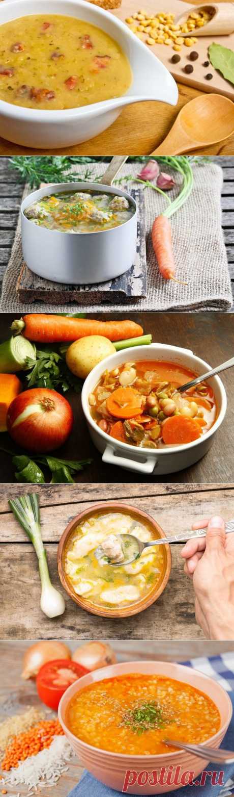 Пять зимних согревающих супов. Очень вкусно.