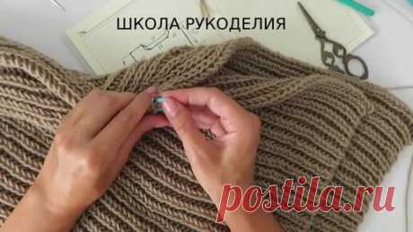Легчайший способ связать себе теплую вещь для новичка: можно сшить и тунику, и жилет, и платье быстрым и доступным способом | ШКОЛА РУКОДЕЛИЯ | Дзен