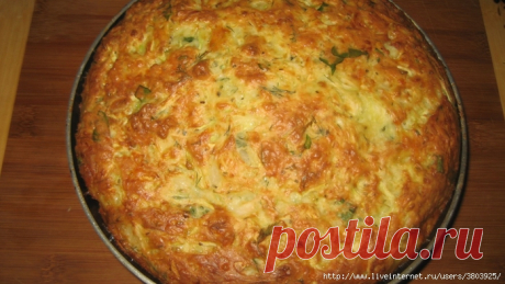 Греческий пирог с кабачками или еще один способ вкусно приготовить кабачки!