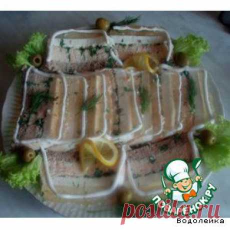 Заливной паштет - кулинарный рецепт