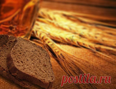 Домашний белый квас из ржаных сухарей