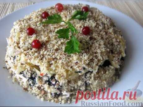 Рецепт салата с говядиной, черносливом и овощами / Простые рецепты