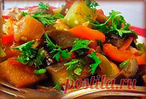 Рецепт приготовления мясного рагу с рисом и овощами в мультиварке