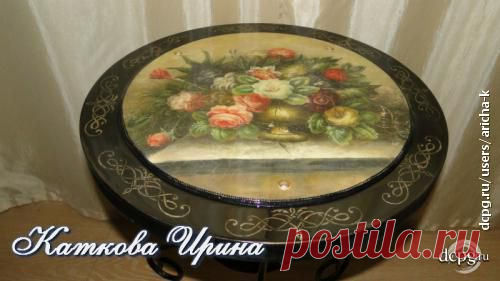 Реставрация старого стола
