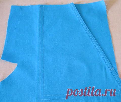 Накладной карман «наоборот».