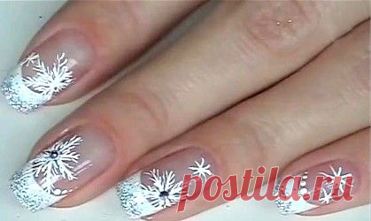 Варианты новогоднего маникюра от Алины Быковой | FRaIa