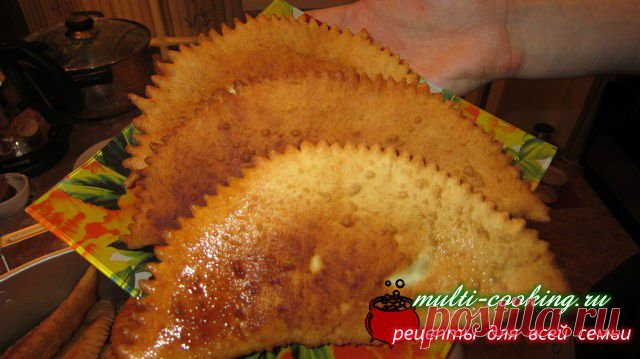 Как приготовить чебуреки с мясом. | Рецепты для всей семьи