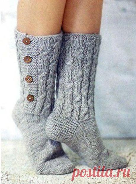 Носки вязаные ,подборка 2